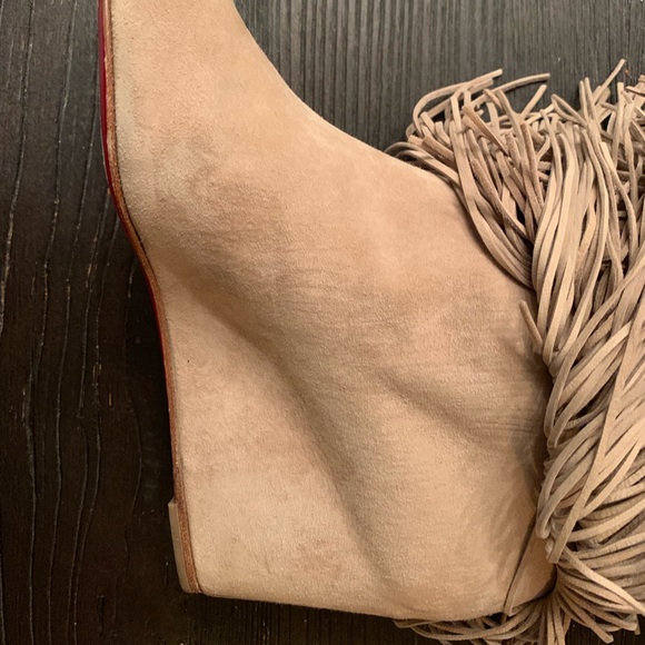Amazing Christian Louboutin fringe boots - Picture 7 of 7
